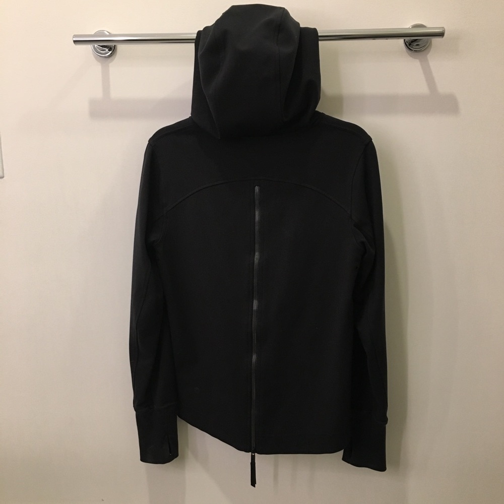 Lululemon black, zip-up hoodie